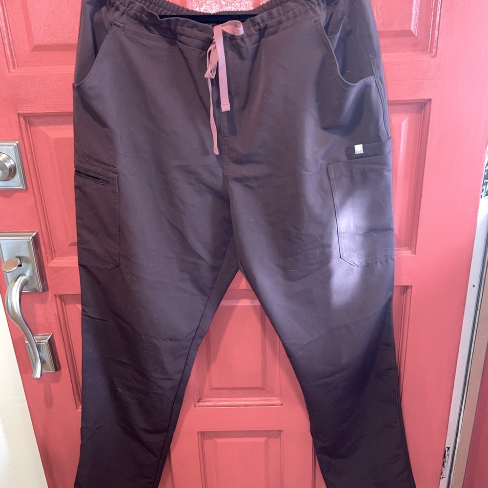 FIGS ESPRESSO LIMITED COLOR XL YOLA SCRUB BOTTOMS